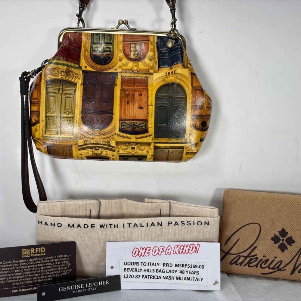 PATRICIA NASH MILAN ITALY-NWT $169.00         - ONE OF A KIND - Picture 10 of 16